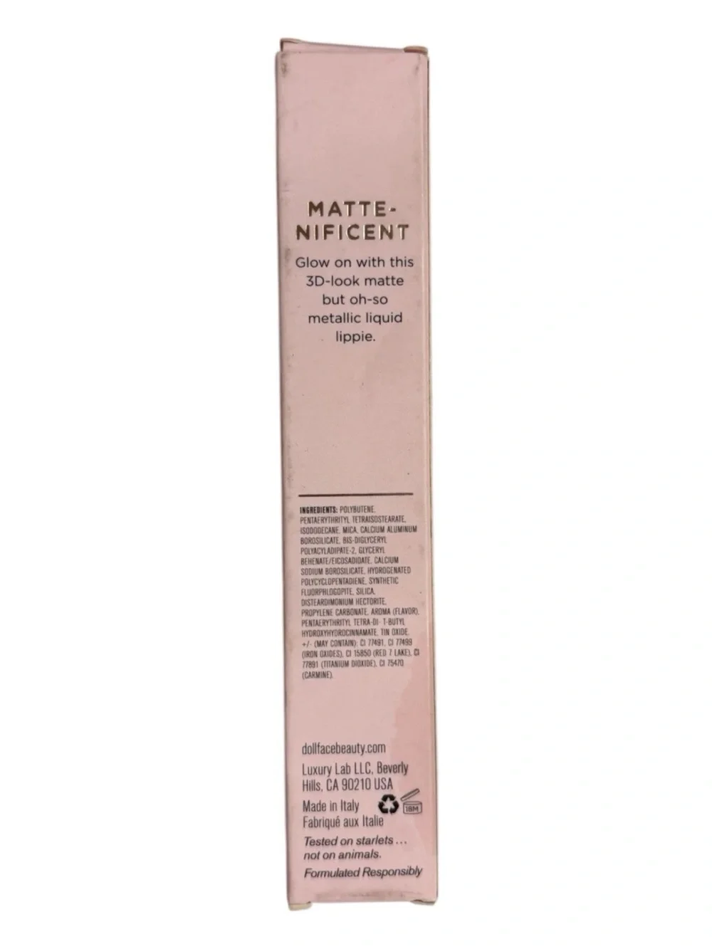 Dollface Matte-nificent MLL-08 FAR OUT Metallic Matte Liquid Lip Color